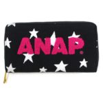 【ANAP】ANAPロゴ長財布/BK