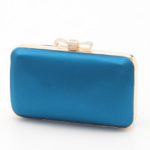 Apuweiser Luxe リボン金具ミニパーティＢＡＧ/ロイヤルブルー