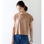 【接触冷感】【AZUL by moussy】エコクールクロプト半袖プルオーバー/CAM