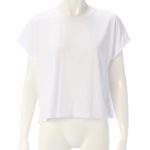 【接触冷感】【AZUL by moussy】エコクールクロプト半袖プルオーバー/O/WHT