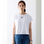【接触冷感】【AZUL by moussy】エコクールクロプト半袖プルオーバー/WHT