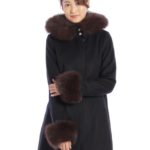 フォックスファー６ｗａｙコート/ネイビー