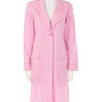 GINGHAM CHECK GOWN/PINK