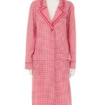 GINGHAM CHECK GOWN/RED