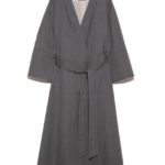 【emmi atelier】ロングガウンコート/GRY