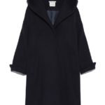 【emmi atelier】ウールフードコート/NVY