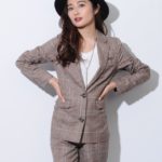 プレッピーチェックJK/BROWN