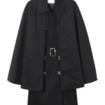 ３wayケープトレンチコート/BLACK