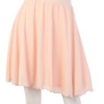 Rib Flare Skirt/Light Pink