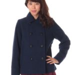ショートＰコート/Navy