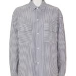 【BED&BREAKFAST】COTTON STRIPE Shirt/NAVY