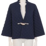【BED&BREAKFAST】QUILTING GAUZE Gown/NAVY