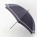 ピコレース使いピンドット晴雨兼用長傘/ネイビー(493)