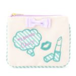 刺繍ティッシュポーチ/アイボリー(004)