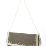 【OUTLET】タッセルクラッチバック/カーキ