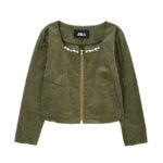 PLUNGE CORD JACKET/カーキ(180)