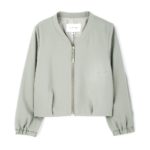 LADY SATIN MA-1/カーキ(180)
