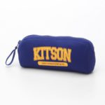 【kitson】カレッジロゴポーチ/BLUE