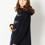 スウィートダッフルミドルコート/ネイビー