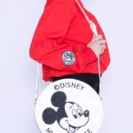 mickey mouse/sholder bag/WHITE