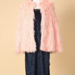 ヴィンテージファーコート/ピンク
