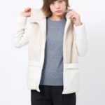 SHERLING NYLON JACKET/WHITE