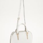 スリムプレートショルダーBAG/WHT