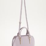 スリムプレートショルダーBAG/L/PUR