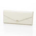Letter Lip Long Wallet/O.White