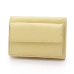 Leather Mini Mini Wallet/Yellow
