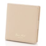 Leather Mini Wallet/Beige
