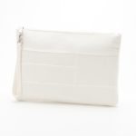 Patchwork Clutch/White