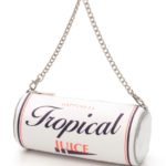 Retro Drink Pouch/White