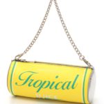 Retro Drink Pouch/Yellow