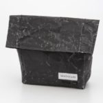 【Peanuts】MATATABI Paper Clutch/Black