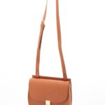 Circle Metal        Shoulder Bag/Camel