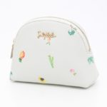 Watercolor Round Pouch/Yellow