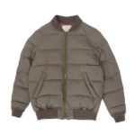 【Casual】ショートダウンコート/カーキ