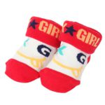 SMILEY BABY SOCKS/ホワイト