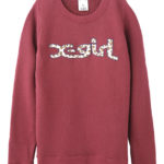 LOGO SWEAT CREWNECK TOP/BURGUNDY