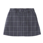 PREPPY A-LINE SKIRT/BLACK